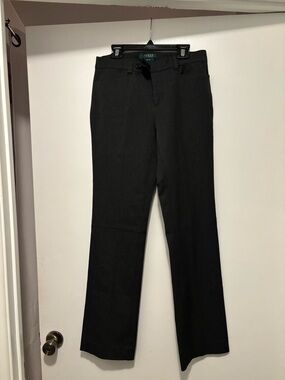 Ralph Lauren Dark Gray Adelle Dress Pants